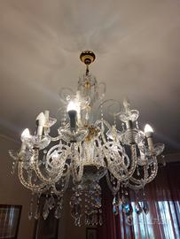 Lampadario cristalli di Swarovski 15 luci 