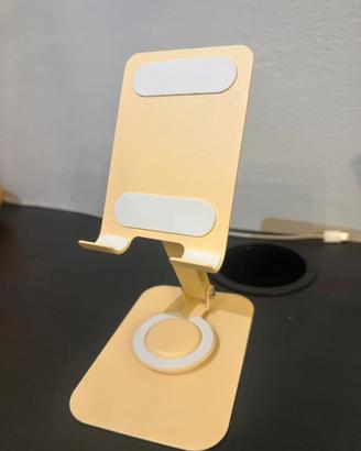 Supporto metallico telefono e tablet 360° rotante