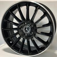 CERCHI IN LEGA MERCEDES CLASS A B C CLA DA 18 POLL