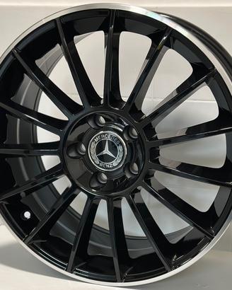 CERCHI IN LEGA MERCEDES CLASS A B C CLA DA 18 POLL