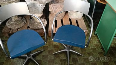 coppia di sedie vintage di Philippe Starck 