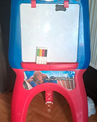 LAVAGNA GIGANTE e set da disegno di SPIDERMAN 