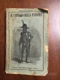 Romanzo Il Capitano della Pandora 1887