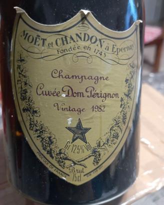 Vintage 1982 Champagne Cuvèe Dom Pèrignon
