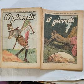 lotto di 64 fascicoli"Il giovedì",1927/29 ed.Picco