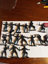 lotto soldatini vintage ninja 