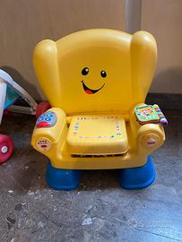 Sedia gioco fisher price
