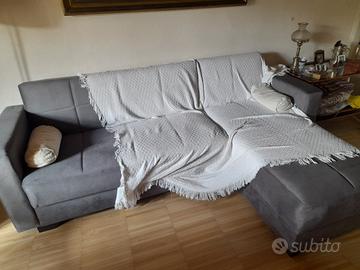 divano angolare con contenitore 