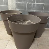 3 Vasi piante marca ‘Artevaso’ diametro 50 cm