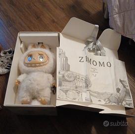 Labubu angel in clouds