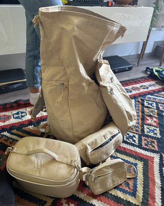 Zaino da viaggio WAYKS Globetrotter Bundle