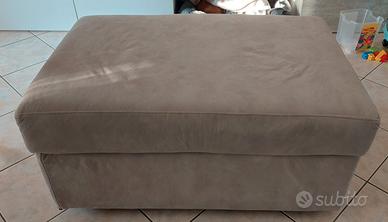 Pouf  contenitore grigio