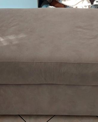 Pouf  contenitore grigio