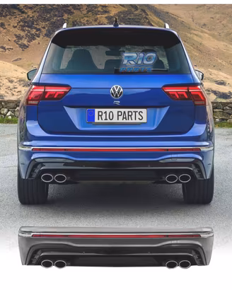 PARAURTI POSTERIORE VOLKSWAGEN TIGUAN 16-24 LOOK R