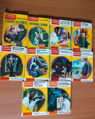 volumi storici de Il Giallo Mondadori