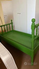 Lettino in legno 140x70