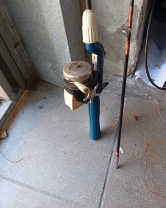 canna da pesca vintage 