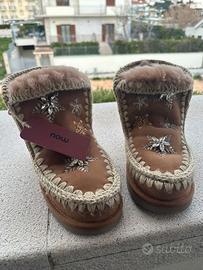 Stivali Mou – Eskimo 18 Wool Stars & Rhinestones