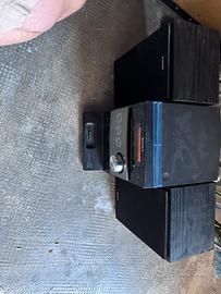 Impianto stereo sony con lettero CD casse or