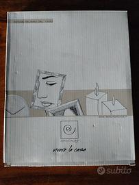 Cornice portafoto argentata NUOVA Mascagni A188