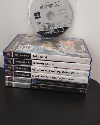 Lotto Giochi PS2 | Demon Chaos,Tekken 4,GTA,ecc..