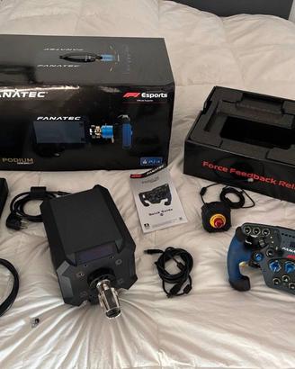 Fanatec DD1 F1 con QR2 e Kill Switch