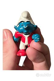 Puffo Jogger Vintage 1982 - Schleich Peyo - Raro