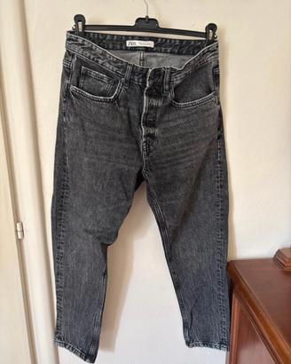 Jeans Zara Grigio Scuro / Atrancite Washed EUR 40
