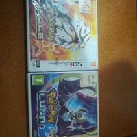 Coppia giochi Pokémon sole e luna Nintendo 3DS