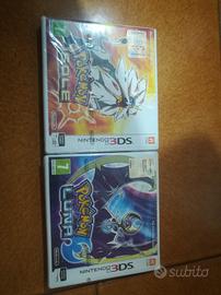 Coppia giochi Pokémon sole e luna Nintendo 3DS