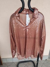 Camicia  con pailettes Tezenis Taglia M/L
