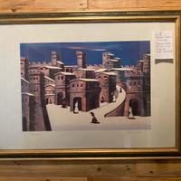 Serigrafia pittore Tedeschi