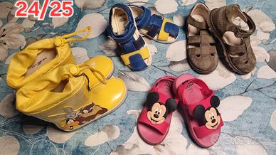 lotto scarpe bimbo 24/25