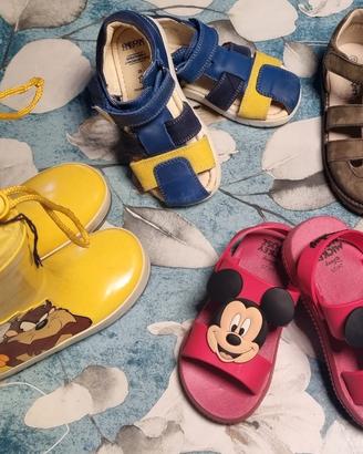 lotto scarpe bimbo 24/25