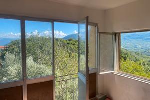 Ampio appartamento in villa con giardino e vista