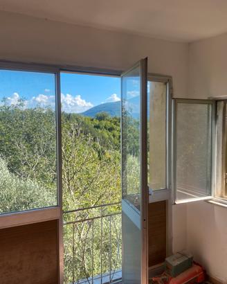 Ampio appartamento in villa con giardino e vista