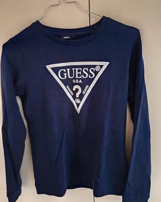 Felpa Guess blu 10 anni