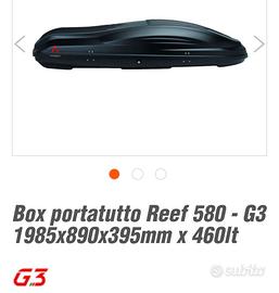 Box auto portatutto 460LT