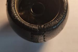 Pomello in pelle leva cambio Alfa 156 jtd