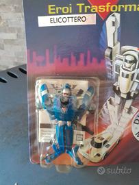 Elicottero Robo Machines Bandai nuovo
