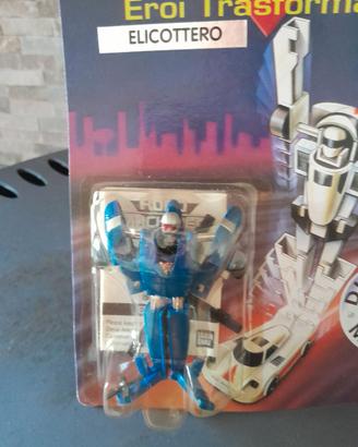 Elicottero Robo Machines Bandai nuovo