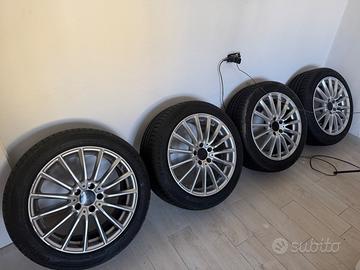 Cerchi 18" Originali Mercedes + Gomme 80% + TPMS
