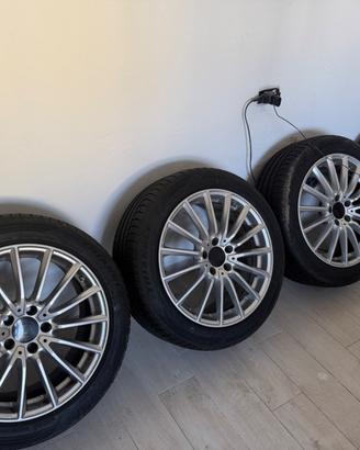 Cerchi 18" Originali Mercedes + Gomme 80% + TPMS
