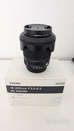 sigma 18-200 mm f3.5-6.3 DC macro os hsm 