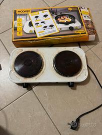 Doppia piastra elettrica hoomei  hm-5620