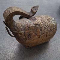 SCATOLA ELEFANTE IN METALLO
