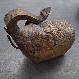 SCATOLA ELEFANTE IN METALLO