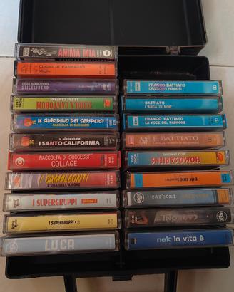Musicassette anni 70/80/90