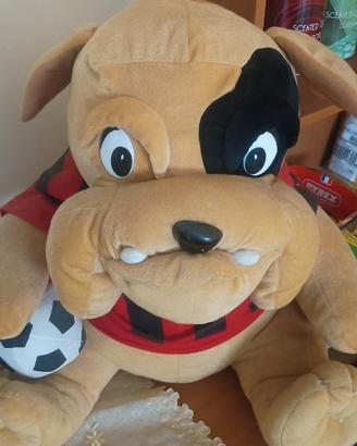 Peluche MAXI Cane Bulldog Milan Grande con Pallone
