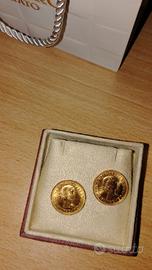 sterline in oro 22kt regina elisabetta II 